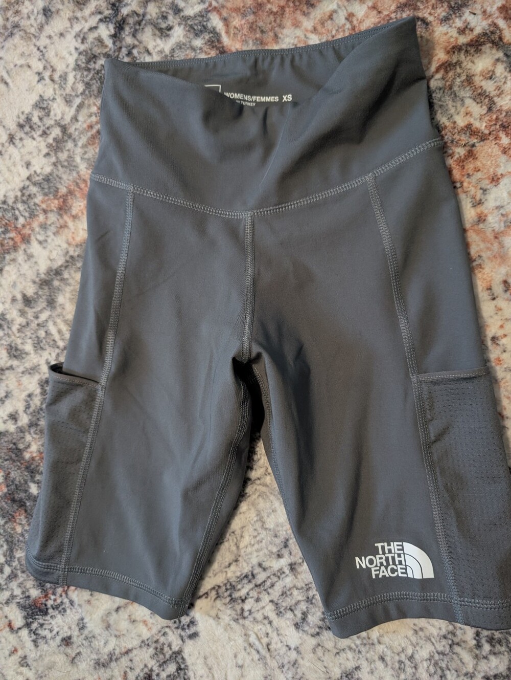 The North Face Shorts High Rise Nwot Xs Yoga Biking